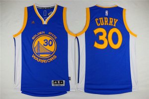 Maillot De Basket Golden State Warriors Stephen Curry 30 2015 Champion Bleu